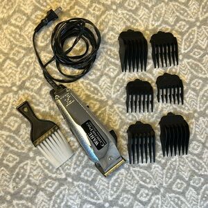 Vintage WAHL chrome pro USA adjustable clipper set